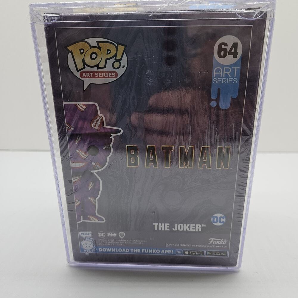 Funko POP! Art Series Batman The Joker #64 Target Con 2022 Exclusive W/Protector - Picture 3 of 5